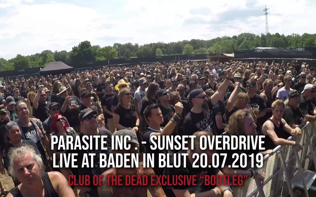 Exclusive Bootleg: Sunset Overdrive live at Baden in Blut 20.07.2019