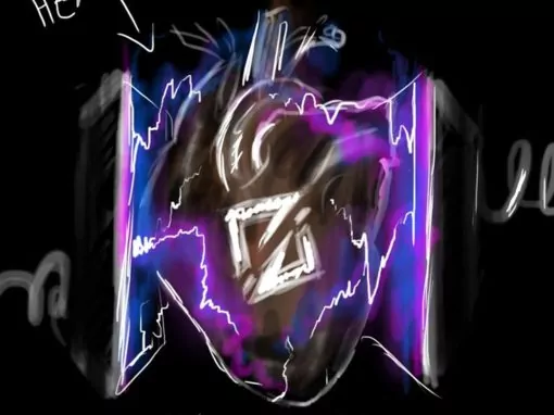 Making of the “Dead and Alive” artwork Making of the “Dead and Alive” artwork