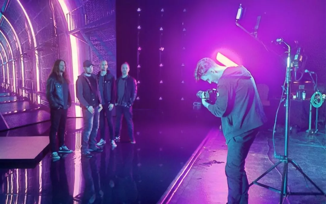 Behind the Scenes: Cyan Night Dreams Video Shooting
